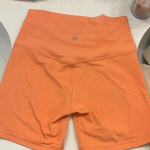 lululemon athletica Women's Peach Athletic Shorts